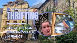 Thrifting in France Ep 3 | Sainte Eulalie d'Olt | Vide Grenier | 1 of the most beautiful villages