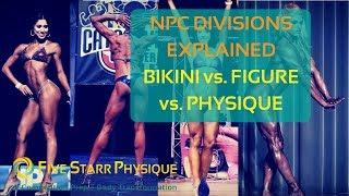 Figure vs. Bikini (and physique!) – Women’s Bodybuilding Divisions Explained