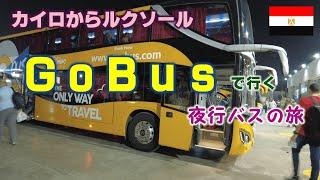 カイロからルクソール、GoBusで行く！夜行バスの旅【Egypt Vlog Day4】