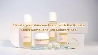 Private Label Kombucha Tea Skin Care Set | Xiran Cosmetics Manufacturer