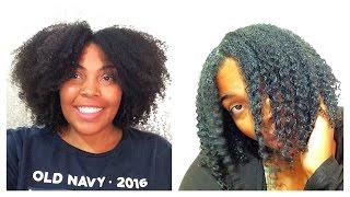 My First Wash N Go on Type 4 Natural Hair| Supa Natural