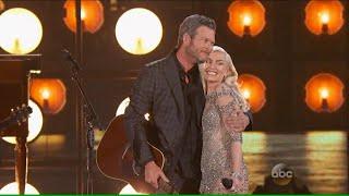 Blake Shelton and Gwen Stefani with Go Ahead And Break My Heart