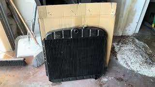 Dan’s 1954 Chevrolet - Radiator is back from Bob's Radiator, Gary did an incredible job on repair