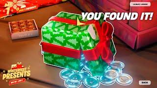 FREE V-BUCKS PRESENT for ALL PLAYERS!