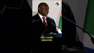 Africa will No Longer be Exploited; No More Export of Raw Materials! President Ramaphosa