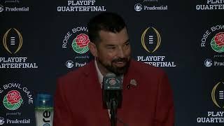 Oregon vs Ohio State: Ryan Day press conference addresses CFP, Rose Bowl game