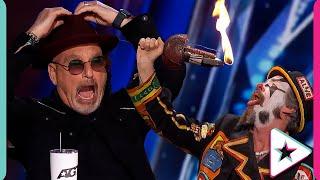 Clown Does ELECTRIFYING Stunts on AGT 2024!