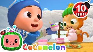 A Festive Tea Party! 🫖 | CoComelon Animal Time | Moonbug Kids - Farm Animals