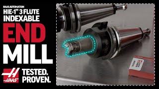 Haas 1-Inch Indexable End Mill - Haas Tooling In Action - Haas Automation, Inc.