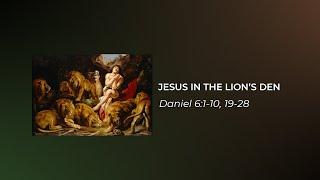 Jesus in the Lion's Den - Prof Sen Sendjaya