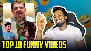 TOP 10 BEST FUNNY VIDEOS REACTION| KANNADA