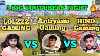 Bi team vs Antaryami gaming vs Hind gaming full intense fight in ve star Scrims | Bgmi Live | Pubg