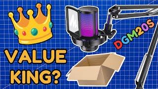 Best VALUE Mic?  MAONO DGM20S Microphone Unboxing 