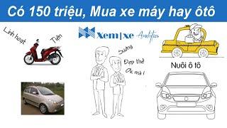 Có 150 triệu, Nên Mua Xe Máy Hay Ô TÔ