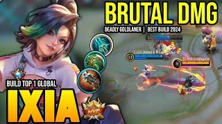 IXIA BEST BUILD 2024 | BUILD TOP GLOBAL IXIA GAMEPLAY | MOBILE LEGENDS