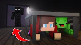 Mikey & JJ Have A CRAZY STALKER in Minecraft!