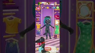 Rat Lariska  makeover with Angela #shortvideo #my #talkingangela