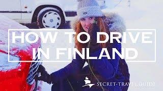 Driving a car in WINTER in FINLAND - What you NEED to KNOW
