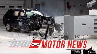 Motor News: Midsize SUV Crash Tests | EV Trends | Digital License Plates