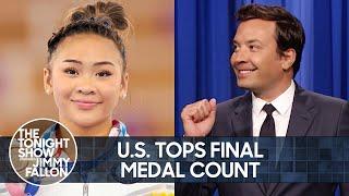 USA Dominates Tokyo Olympics, KFC’s New Hotel | The Tonight Show Starring Jimmy Fallon