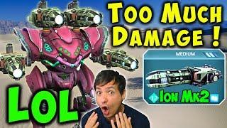 Too Much Firepower! ION SPECTRE Mk2 Maxed War Robots Gameplay WR