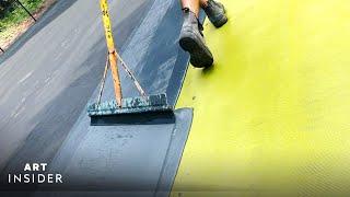 How Sports Courts Are Painted | Art Insider