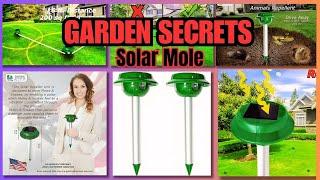 GARDEN SECRETS GS-503 Professional Solar Mole & Snake Repellent, Animated Explanatory Video