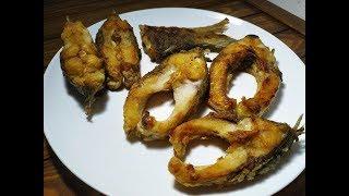 Жареный карп по классическому рецепту.
