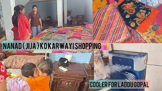 Made brother-in-law do shopping ️ from Preeti's collection sister love ️ got a cooler for Ladd...