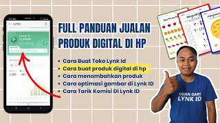 Cara Jualan Produk Digital Di Lynk ID Cuma Pake Hp Android - Tutorial membuat produk digital di hp