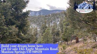 Lot for sale Manitou Springs CO 80829