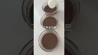 Asmr 치아씨드 푸딩 만들기 2탄 초코맛 #chiapudding #chiaseedpudding #chiaseedsforweightloss #chiaseedsrecipe
