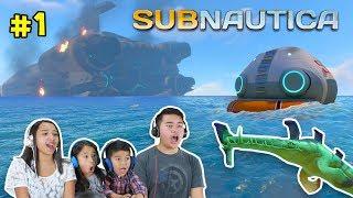 Crashed In An Alien World! | Subnautica Gameplay #1 | Minecraft Ethan