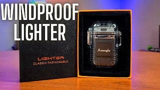 Aneagle Outdoor Windproof Lighter Dual Arc