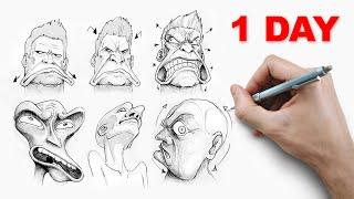 Master Drawing Emotions in 1 Day