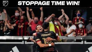 40,000 FANS ERUPT! Must-watch ATL United game winning stoppage time goal