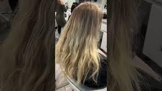 Before and After balayage