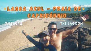 Lagoa Azul - Praia de Capricórnio em Caraguatatuba SP. 