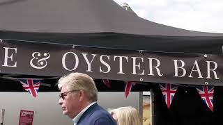 POOLE: SEAFOOD FESTIVAL, OYSTERS and A TRIP TO THE OLD TOWN and SECRET GARDEN.  ( 4K )