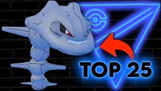 Climbing NEAR THE TOP of the Great League PvPoke Rankings! *Thunder Fang* Steelix in OGL | PoGo PvP