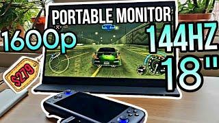 Is this 144Hz 18" QHD Portable Gaming Monitor Overpriced ? | Uperfect UGame K118