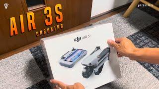 DJI Air 3S Unboxing (Exclusive) ASMR Unboxing & First Look 