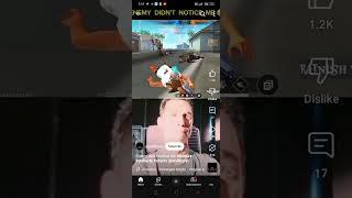 Enemy doesn't notice me #free fire #yt gamer #shorts #priyanshu gaming