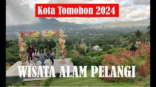 Terbaru !! Ramai Kawasan Wisata PELANGI Kota Tomohon, udara sejuk dan dingin kaki Gunung Lokon