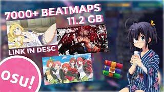 7,000+ Beatmap Pack Download (ANIME MAPS)