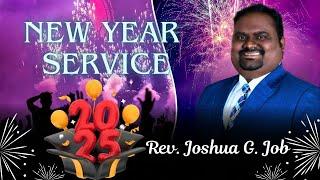 New Year Service 2025 | Rev. Joshua G. Job | Wisdom Temple