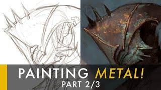 How to Paint Metal 2/3 - Old Metal