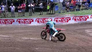 2019 Florida National - 250 Moto 1 RJ Hampshire goes down