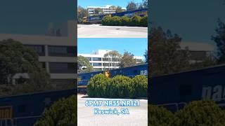 6PM7 goes through Keswick with NR55 + NR121 #shorts #seb #trains #train #pacificnational #pn #viral