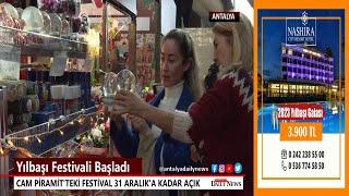 Antalya'da Yılbaşı Festivali, Cam Piramitte Başladı !